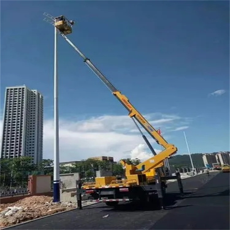 沂南维修路灯的曲臂升降车出租